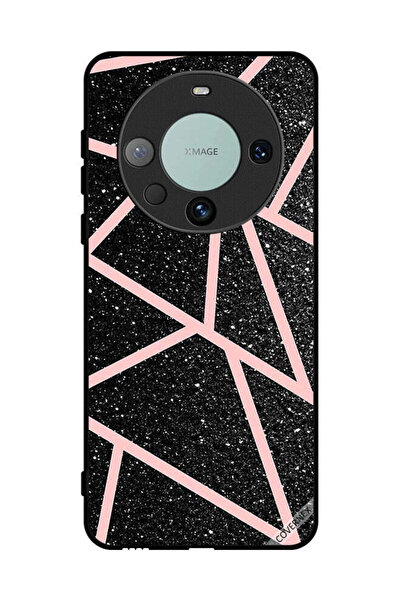 Covernex غطاء حماية لهاتف هواوي ميت 60 برو بلس بنقشة لامعة ومسارات