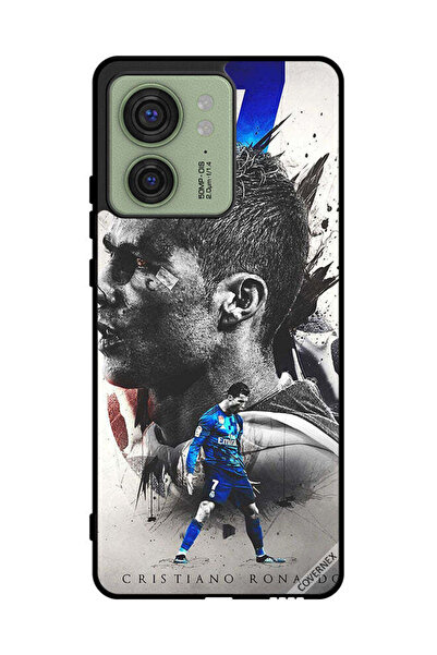 Covernex غطاء حماية لهاتف موتورولا إيدج 40 - خلفية كريستيانو رونالدو