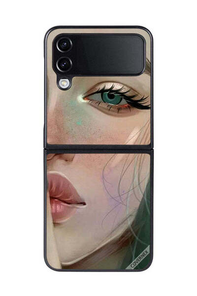 Covernex غطاء حماية لهاتف سامسونج جالاكسي زد فليب 4، ششش، إنها حزينة