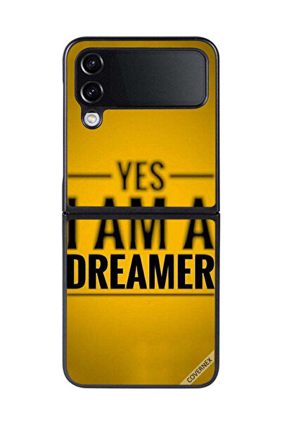 Covernex غطاء حماية لهاتف سامسونج جالاكسي زد فليب 4 - نعم أنا حالم