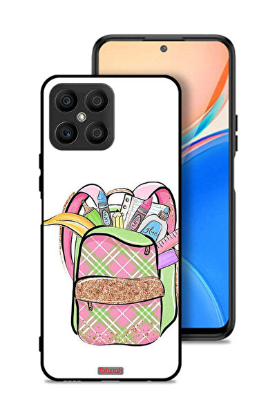 Tolwak Honor X8 4G Protective Case Cover Unicorn Girl Bag
