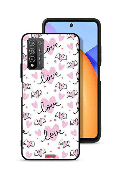 Tolwak Honor 10X Lite Protective Case Cover Love And Heart Art Pattern