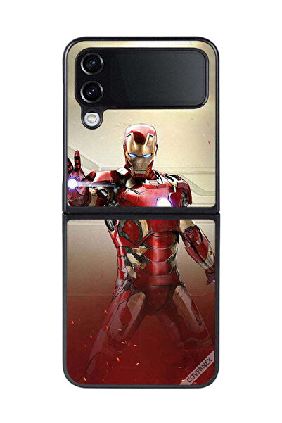 Covernex غطاء حماية لهاتف سامسونج جالاكسي زد فليب 4 - Iron Man Defense