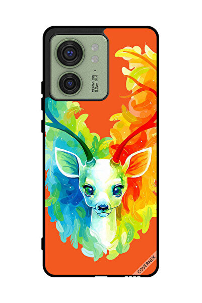 Covernex غطاء حماية لهاتف موتورولا إيدج 40 - غزال ملون