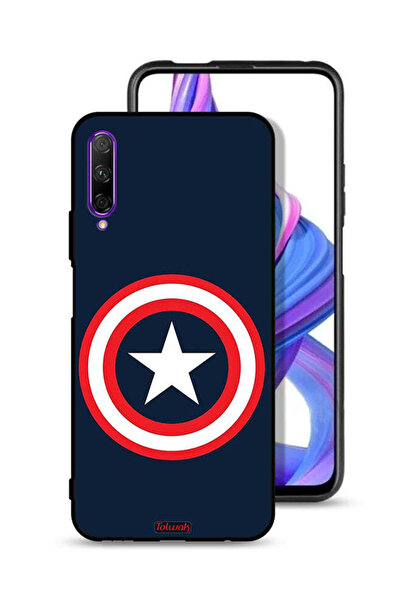 Tolwak Huawei Y9s Protective Case Cover Captain America