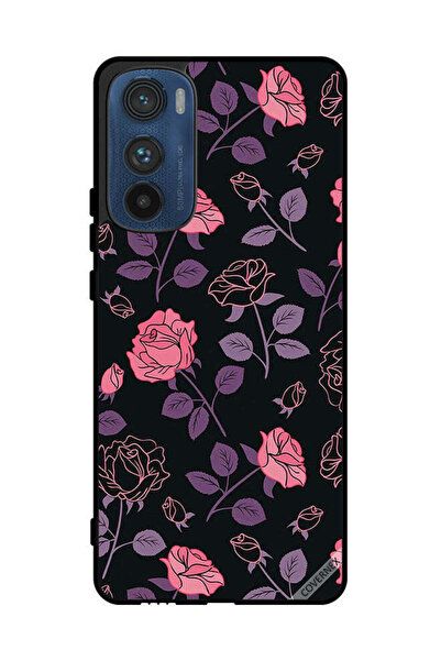 Covernex غطاء حماية لهاتف موتورولا إيدج 30 - زهور قوطية باستيل