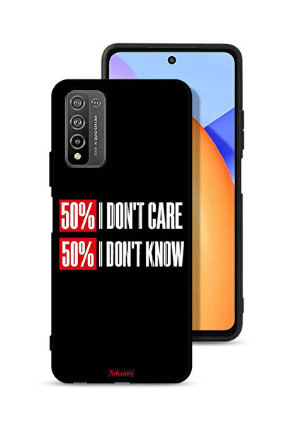 Tolwak غطاء حماية لهاتف Honor 10X Lite لا يهمني