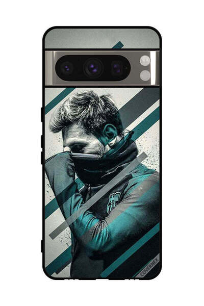 Covernex غطاء حماية لهاتف جوجل بيكسل 8 برو - وجه ميسي المختبئ