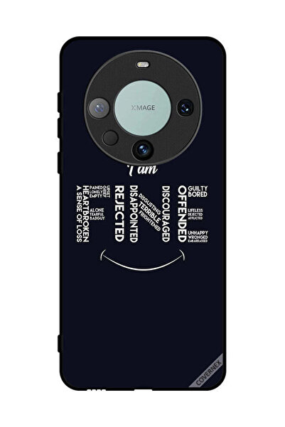 Covernex غطاء حماية لهاتف هواوي ميت 60 برو بلس - خط عربي - أنا بخير