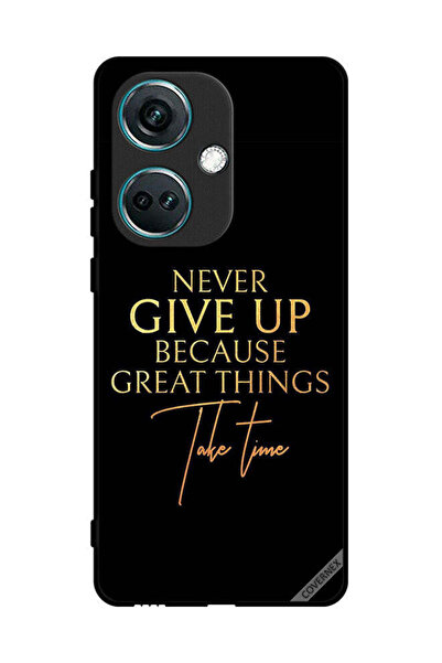 Covernex غطاء حماية لهاتف OnePlus Nord CE3 لا تستسلم أبدًا لأن الأشياء العظيم...