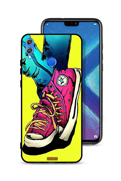 Tolwak غطاء حماية لهاتف Honor 8X بتصميم حذاء قماشي