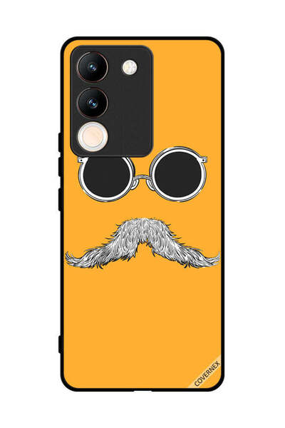 Covernex غطاء حماية لهاتف فيفو V29e - نظارات وشارب