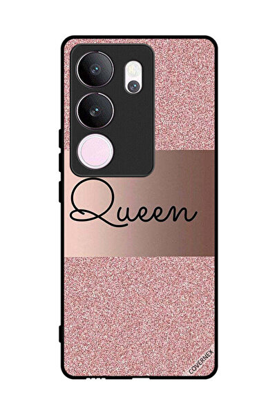 Covernex غطاء حماية لهاتف فيفو V29 برو - خلفية لامعة بملكة