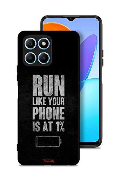 Tolwak غطاء حماية لهاتف Honor X8 5G، اركض كما لو أن هاتفك يعمل بنسبة 1%