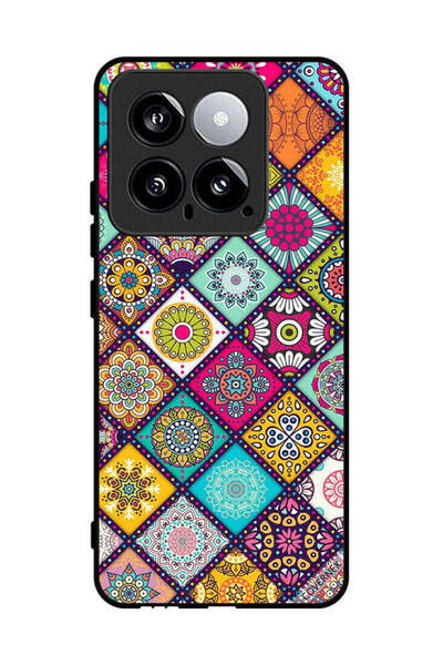 Covernex غطاء حماية لهاتف شاومي 14 بنمط ماندالا إسلامي