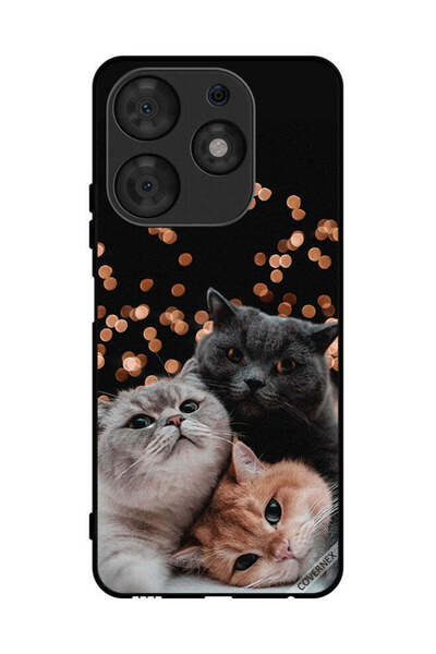 Covernex غطاء حماية لهاتف Tecno Spark 10 Pro Kittens