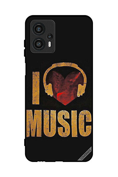 Covernex غطاء حماية لهاتف موتورولا موتو جي 13 فينتيج آي لوف ميوزيك