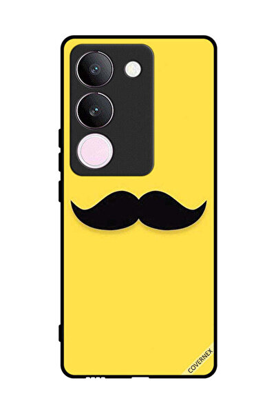 Covernex غطاء حماية لهاتف فيفو V29 - قصاصات فنية على شكل شارب