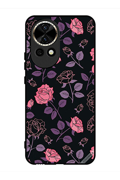 Covernex غطاء حماية لهاتف هواوي نوفا 12 - زهور قوطية باستيل