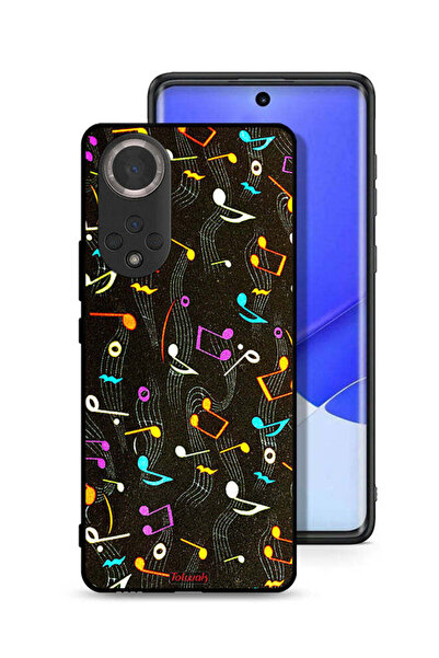 Tolwak غطاء حماية لهاتف Honor 50 بنمط قماش موسيقي