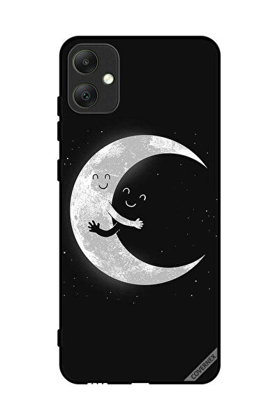 Covernex غطاء حماية لهاتف سامسونج جالاكسي A05 - عناق القمر والسماء المظلمة