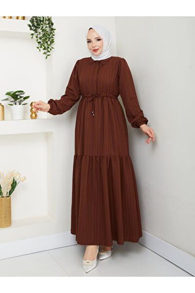 BELLİNA Kadın Yazlık Uzun Elbise