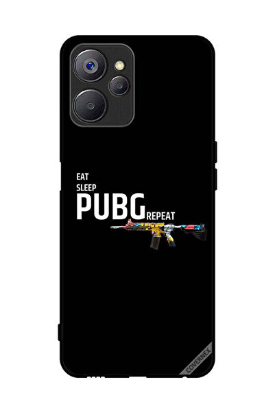 Covernex غطاء حماية لجهاز Realme 10 Eat Sleep Pubg Repeat