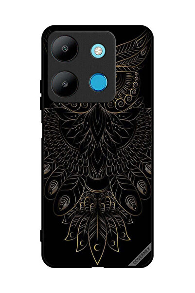 Covernex غطاء حماية لهاتف إنفينيكس سمارت 7 بتصميم بومة زهرية عصرية