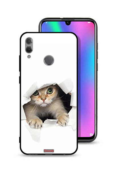 Tolwak غطاء حماية لهاتف Honor 10 Lite بتصميم قطة