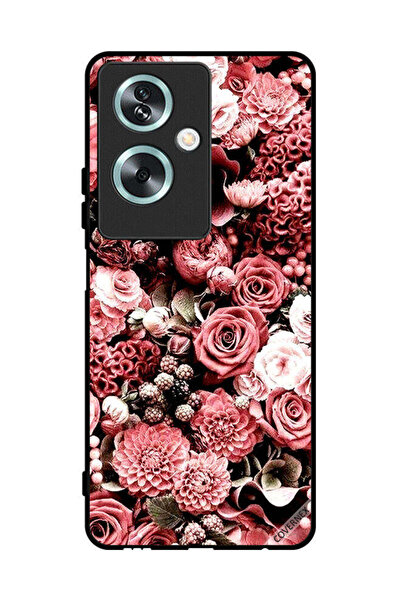Covernex Protective Case Cover For Oppo A2 Peach Roses