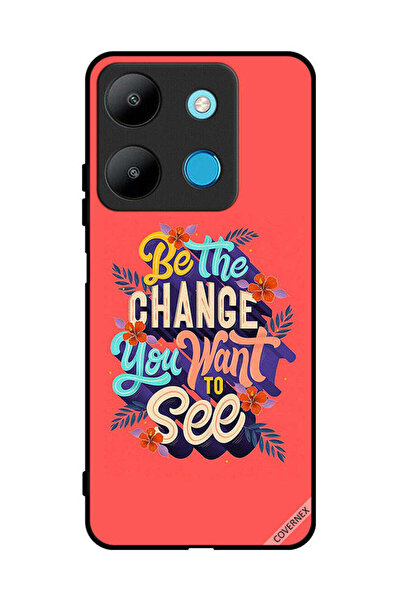 Covernex غطاء حماية لهاتف Infinix Smart 7 كن التغيير الذي تريد رؤيته