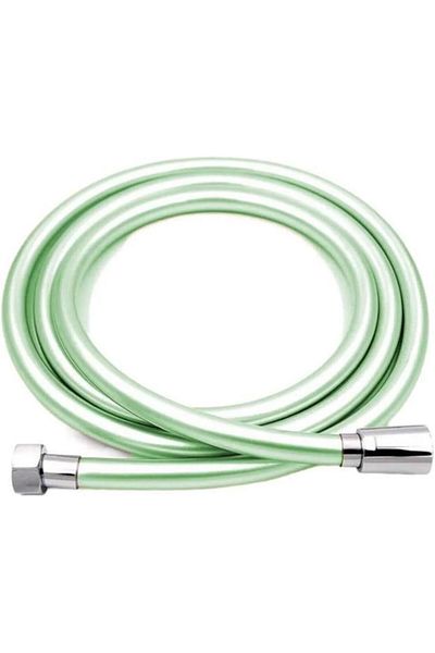 Mena Rise Diyar-Ifırsatshop Green Stainless Unbreakable Quality Pvc Shower Hose Compatible with All Shower Sets 1
