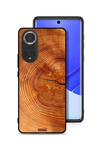 Tolwak غطاء حماية لهاتف Honor 50 مصنوع من الخشب المتصدع