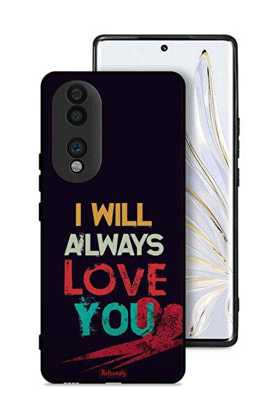 Tolwak غطاء حماية لهاتف Honor 70 - سأحبك دائمًا
