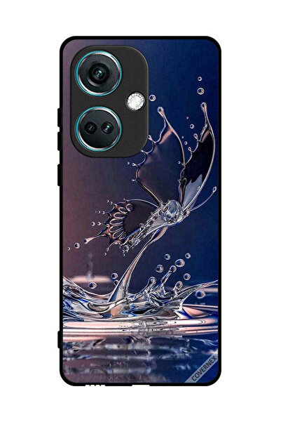 Covernex غطاء حماية لهاتف OnePlus Nord CE3 بتصميم قطرات الماء على شكل فراشة