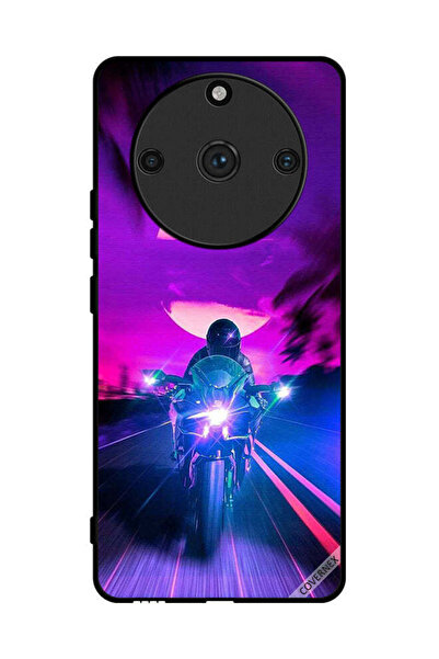 Covernex غطاء حماية لهاتف Realme 11 Pro Plus - خلفية رجل على دراجة