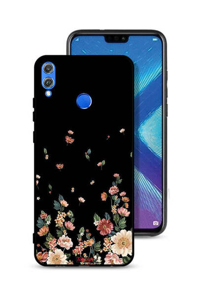 Tolwak غطاء حماية لهاتف Honor 8X مع زهور صغيرة في الأسفل