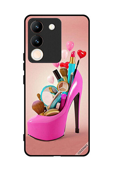 Covernex غطاء حماية لهاتف vivo V29e مع أدوات مكياج