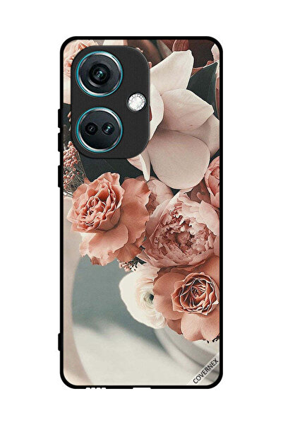 Covernex غطاء حماية لهاتف OnePlus Nord CE3 بباقة من أزهار الخوخ الجميلة
