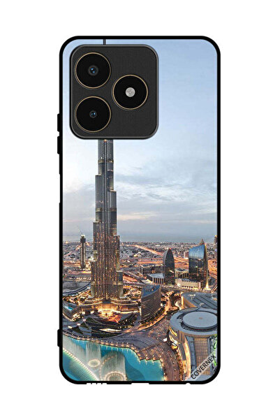 Covernex غطاء حماية لهاتف Realme C53 - منظر جميل لوسط مدينة دبي