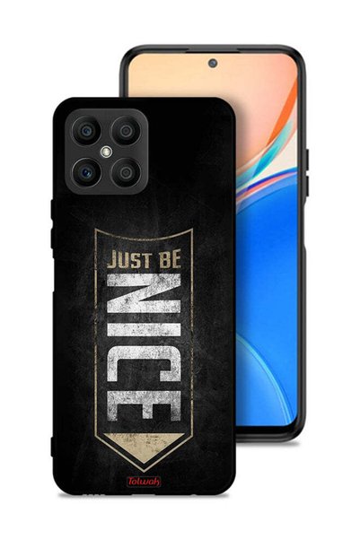 Tolwak Honor X8 4G Protective Case Cover Just Be Nice