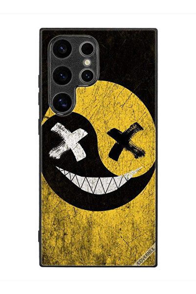 Covernex غطاء حماية لهاتف سامسونج جالاكسي S24 ألترا برسومات وجه مارشميلو