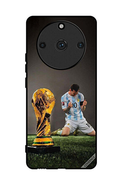 Covernex غطاء حماية لهاتف Realme 11 Pro مع صورة ليو ميسي وكأس الفيفا