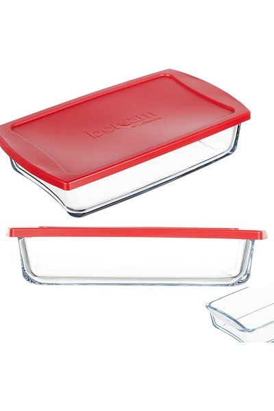 Paşabahçe Bake&Keep Baking Tray - 1320 Cc with Storage Lid
