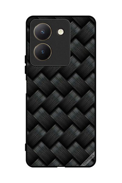 Covernex غطاء حماية لهاتف فيفو Y27s بنمط خطوط داكنة