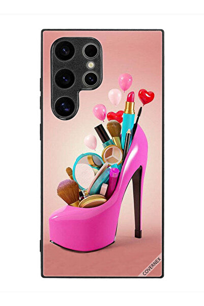 Covernex غطاء حماية لهاتف سامسونج جالاكسي S24 ألترا مع أدوات مكياج