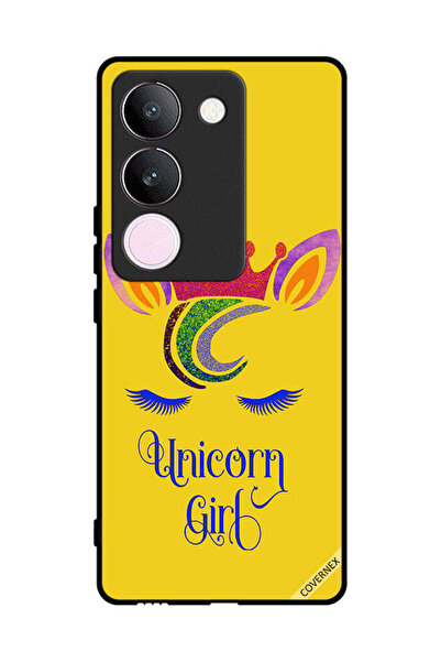 Covernex غطاء حماية لهاتف فيفو S17 - فن فتاة يونيكورن