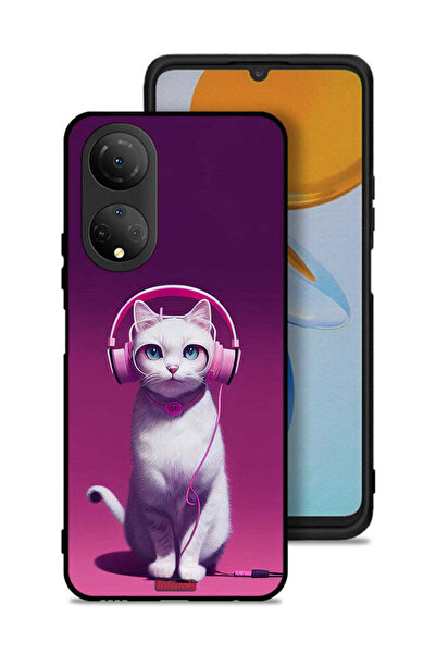 Tolwak غطاء حماية لهاتف Honor X7 بتصميم قطة لطيفة