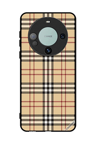 Covernex غطاء حماية لهاتف هواوي ميت 60 بنمط خطوط على القماش