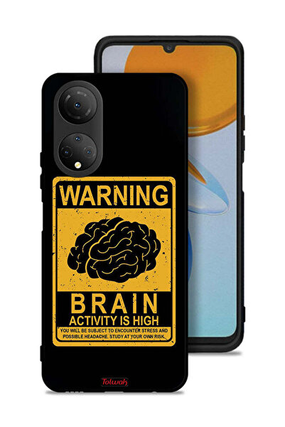 Tolwak غطاء حماية لهاتف Honor X7 تحذير من ارتفاع نشاط الدماغ